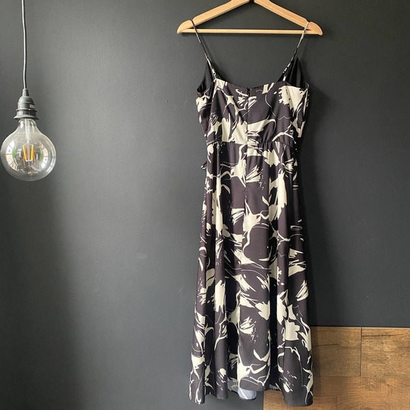 Bailey 44 Black White Andi Midi Dress Sz XS - Picture 9 of 12